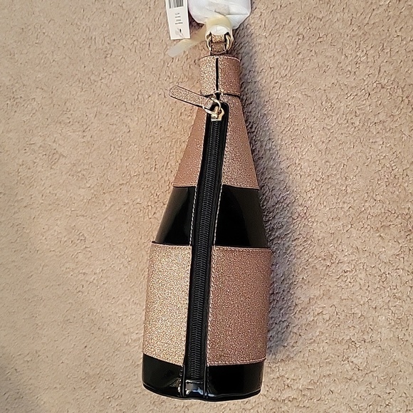 Kate Spade Chestnut Street Champagne Wristlet Cheers Darling - Picture 8 of 11